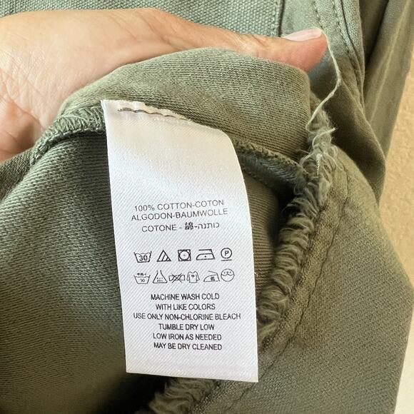 Free People Women's Weekend Wanderer Military Jacket Moss S/P - Picture 8 of 16